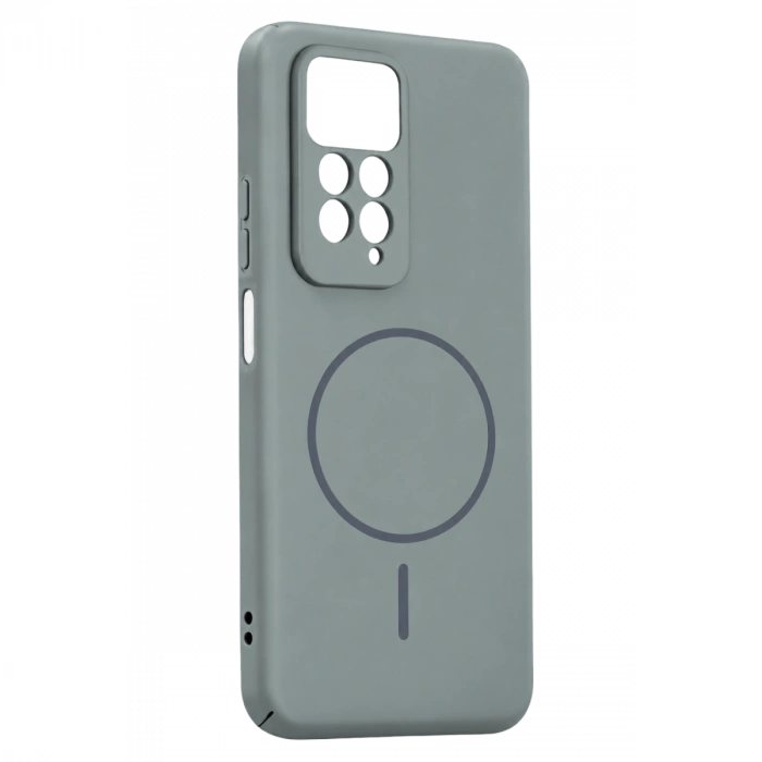 Xiaomi Redmi Note 11 Pro Mika Pc Magsafe Kapak - Gri
