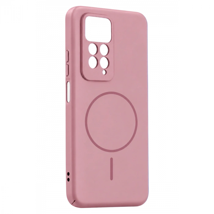 Xiaomi Redmi Note 11 Pro Mika Pc Magsafe Kapak - Pembe