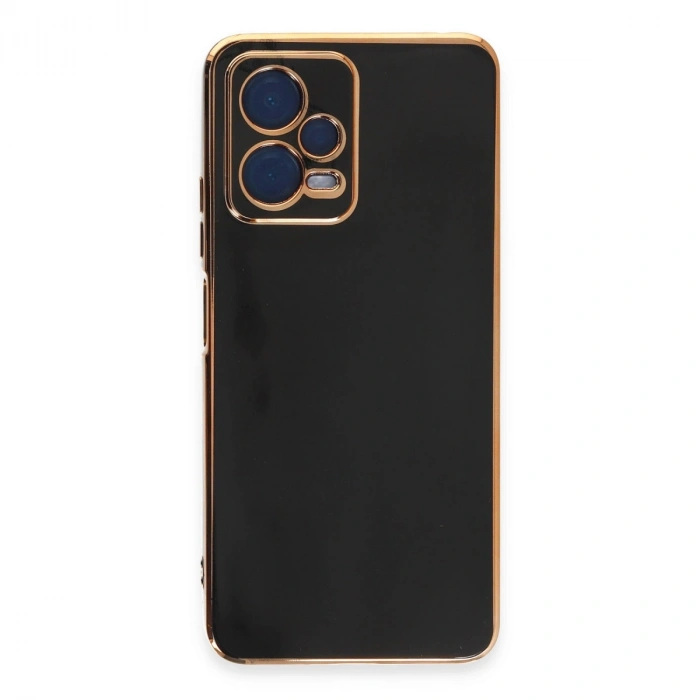 Xiaomi Redmi Note 12 Pro 5g Kılıf Volet Silikon - Siyah