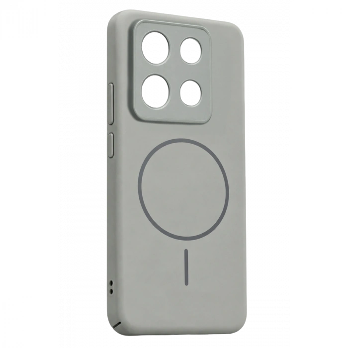 Xiaomi Redmi Note 13 5g Mika Pc Magsafe Kapak - Gri