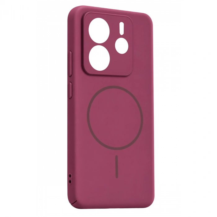 Xiaomi Redmi Note 14 4g Mika Pc Magsafe Kapak - Bordo