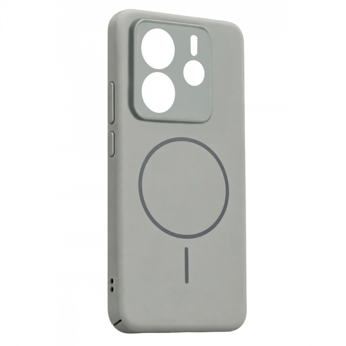 Xiaomi Redmi Note 14 4g Mika Pc Magsafe Kapak - Gri