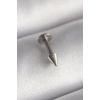 316l Çelik Gümüş Renk Çivi Model Piercing