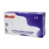 Beybi L Pudralı Muayene Eldiveni 100lü Bx40