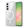Galaxy A17 5g Combo Sert Şeffaf Magsafe Kapak - Şeffaf