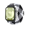 Huawei Fit 4  Kordon - Siyah-beyaz