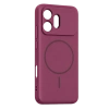 Huawei Honor 600 Mika Pc Magsafe Kapak - Bordo