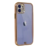 İphone 12 Kılıf Liva Taşlı Silikon - Pembe