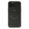İphone 12 Pro Kılıf Jack Magneticsafe Lens Silikon - Siyah