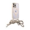 İphone 12 Pro Max Kılıf Divo Lazer Askılı Magsafe Kapak - Gold