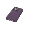 İphone 13 Pro Max Kılıf Anka Pc Sert Metal Kapak - Mor