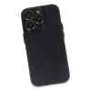 İphone 13 Pro Max Kılıf Luko Lens Silikon - Siyah