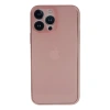 İphone 13 Pro Max Kılıf Pp Ultra İnce Kapak - Pembe