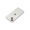 İphone 14 Kılıf Luko Lens Silikon - Gümüş