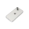 İphone 14 Kılıf Luko Lens Silikon - Gümüş