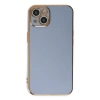 İphone 14 Kılıf Volet Silikon - Mavi