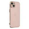 İphone 14 Kılıf Volet Silikon - Pembe