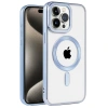 İphone 14 Pro Kılıf Kronos Magsafe Kapak - Sierra Blue