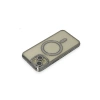 İphone 15 Kılıf Joke Simli Magneticsafe Kılıf - Gri