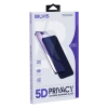 İphone 15 Pro Max 5d Privacy Diamond Hayalet Cam Ekran Koruyucu