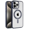 İphone 15 Pro Max Kılıf Kronos Magsafe Kapak - Lacivert