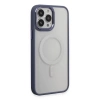 İphone 15 Pro Max Kılıf Room Magneticsafe Silikon - Sierra Blue
