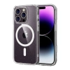 İphone 16 Pro Max Combo Simli Magsafe Kapak - Şeffaf