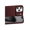 İphone 17 Pro Max Auto Focus Karbon Kapak - Bordo