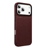 İphone 18 Pro Max Auto Focus Karbon Kapak - Bordo