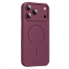 İphone 18 Pro Max Azus Magsafe Kapak - Bordo