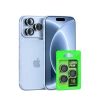 İphone 18 Pro Raze Metal Kamera Lens - Açık Mavi