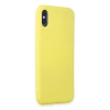 İphone X Kılıf First Silikon - Sarı
