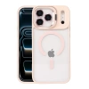 Joko  İphone 17 Pro Max Remim Lensli Magsafe Standlı Kapak - Pembe