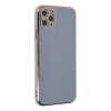 Newface Apple İphone 11 Pro Max Kılıf Volet Silikon - Mavi