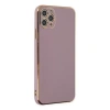 Newface Apple İphone 11 Pro Max Kılıf Volet Silikon - Mor
