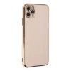 Newface Apple İphone 11 Pro Max Kılıf Volet Silikon - Pembe
