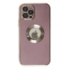 Newface Apple İphone 12 Pro Kılıf Store Silikon - Mor
