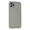 Newface Apple İphone 12 Pro Max Kılıf Montreal Silikon Kapak - Mor