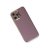 Newface Apple İphone 12 Pro Max Kılıf Volet Silikon - Mor