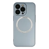 Newface Apple İphone 13 Pro Kılıf Jack Magneticsafe Lens Silikon - Sierra Blue