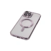 Newface Apple İphone 13 Pro Max Kılıf Kross Magneticsafe Kapak - Mor