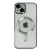 Newface Apple İphone 14 Kılıf Kross Magneticsafe Kapak - Gümüş