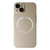 Newface Apple İphone 14 Plus Kılıf Jack Magneticsafe Lens Silikon - Gold