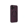Newface Apple İphone 14 Pro Kılıf Jack Magneticsafe Lens Silikon - Mürdüm