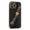 Newface Apple İphone 14 Pro Max Kılıf Esila Silikon - Siyah