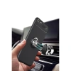 Newface Apple İphone 6 Kılıf Range Yüzüklü Silikon - Kırmızı