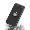 Newface Apple İphone 6 Kılıf Range Yüzüklü Silikon - Kırmızı