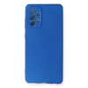 Newface Samsung Galaxy A72 Kılıf First Silikon - Mavi