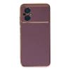 Newface Xiaomi Poco M5 Kılıf Volet Silikon - Mor