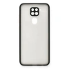 Newface Xiaomi Redmi Note 9 Kılıf Montreal Silikon Kapak - Siyah
